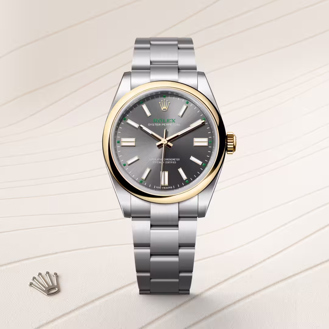 Rolex Oyster Perpetual Yellow Rolesor - combination of Oystersteel and yellow gold M134303-0001 - swiss watch