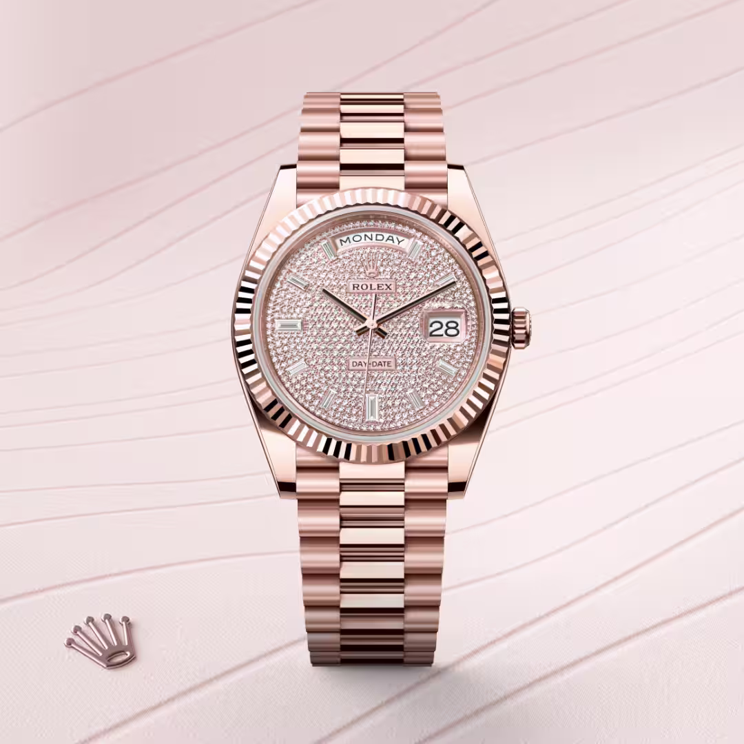 Rolex Day-Date 18 ct Everose gold M228235-0036 - swiss watch