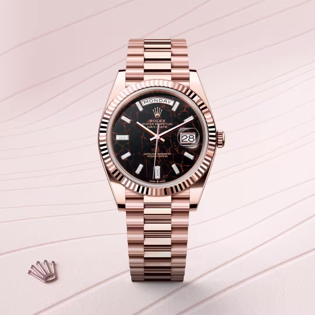 Rolex Day-Date 18 ct Everose gold M228235-0045 - swiss watch