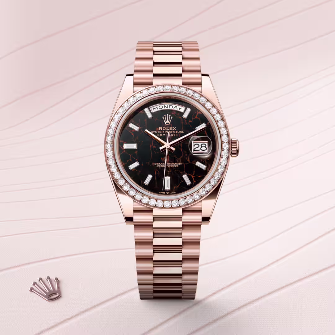 Rolex Day-Date 18 ct Everose gold M228345RBR-0016 - swiss watch
