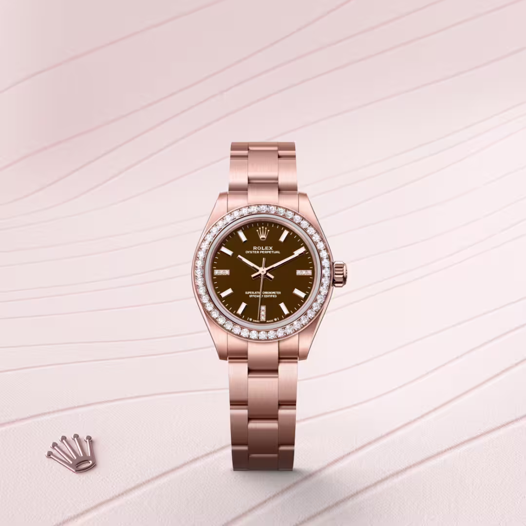 Rolex Oyster Perpetual 18 ct Everose gold M276245RBR-0002 - swiss watch