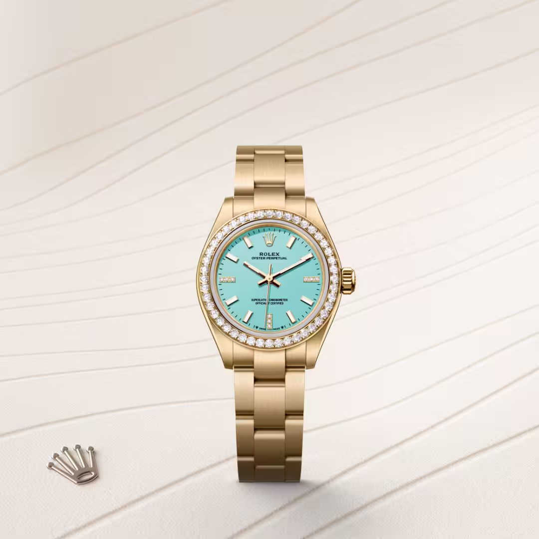 Rolex Oyster Perpetual 18 ct yellow gold M276248RBR-0001 - swiss watch