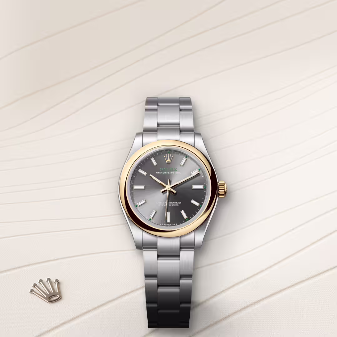 Rolex Oyster Perpetual Yellow Rolesor - combination of Oystersteel and yellow gold M277203-0001 - swiss watch