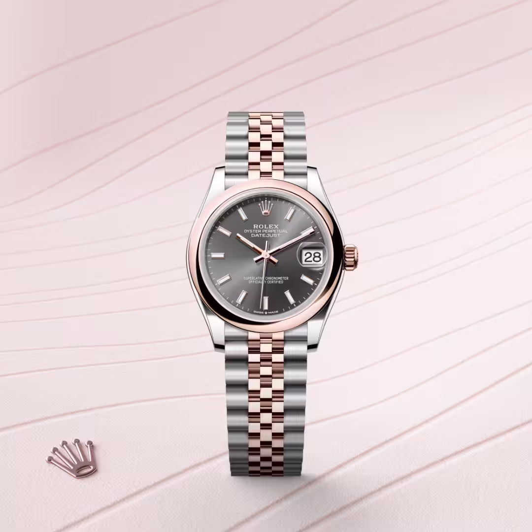 Rolex Datejust Everose Rolesor - combination of Oystersteel and Everose gold M278241-0018 - swiss watch