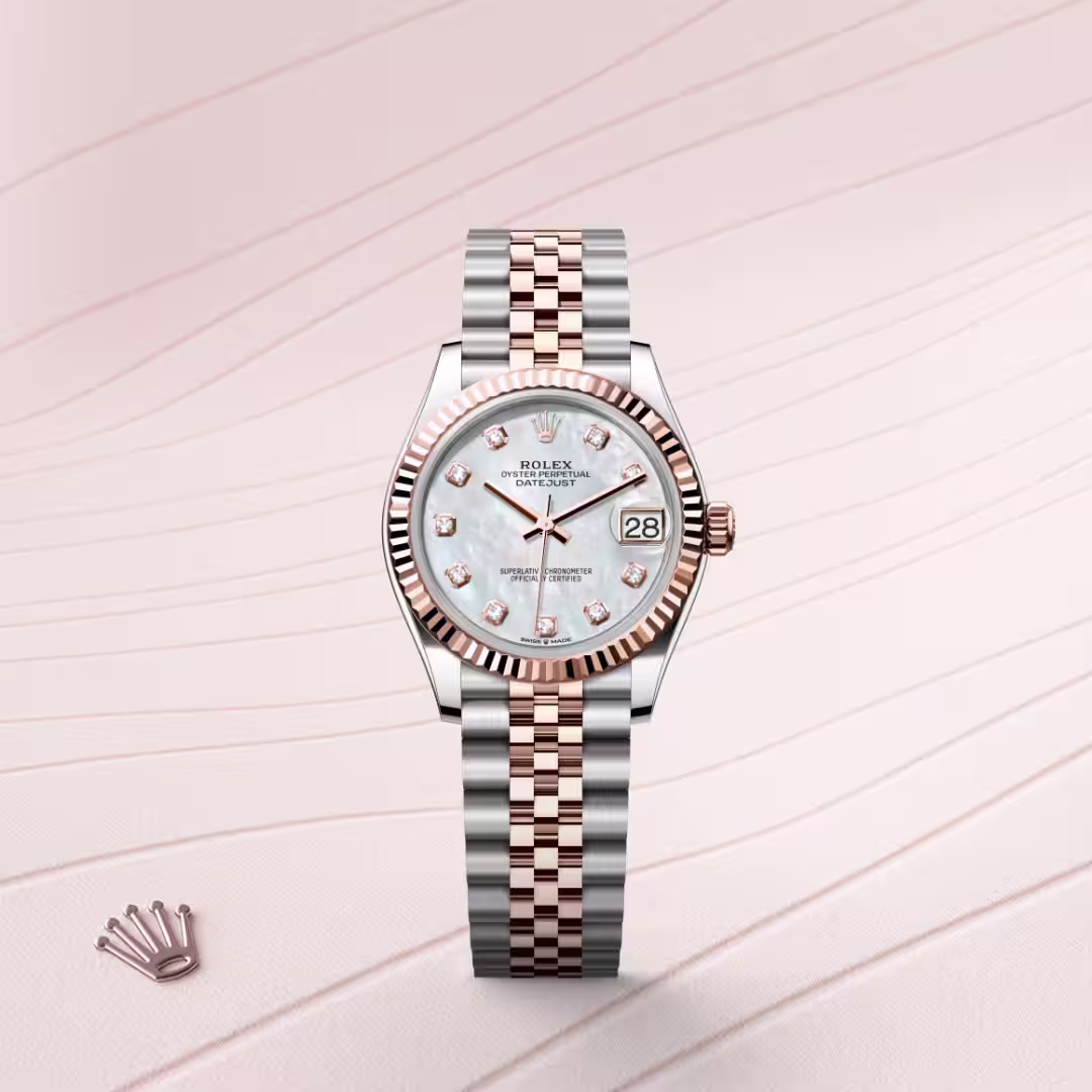 Rolex Datejust Everose Rolesor - combination of Oystersteel and Everose gold M278271-0026 - swiss watch