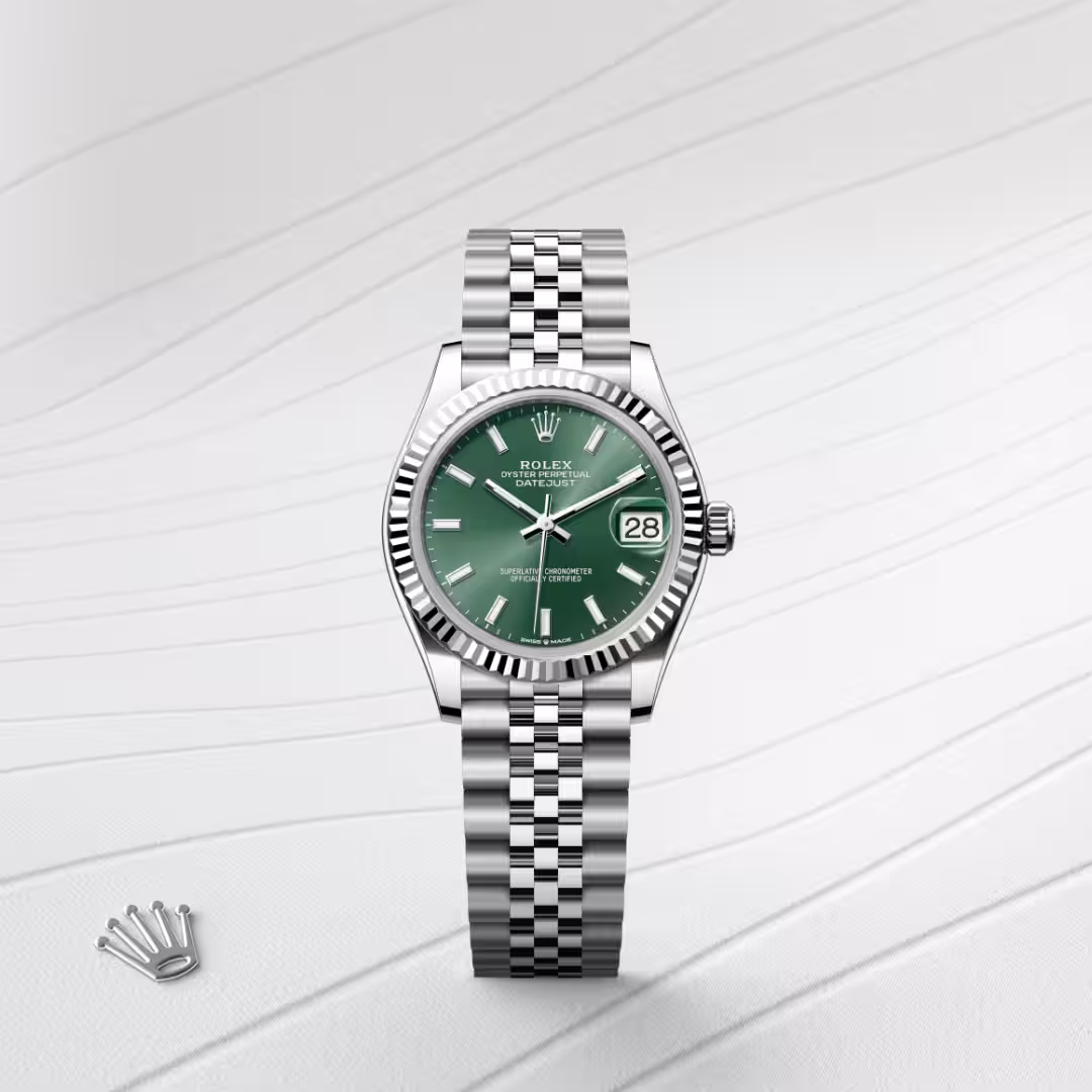 Rolex Datejust White Rolesor - combination of Oystersteel and white gold M278274-0018 - swiss watch