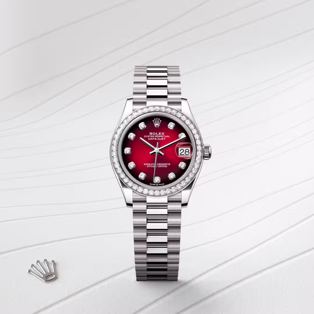 Rolex Datejust 18 ct white gold M278289RBR-0028 - swiss watch