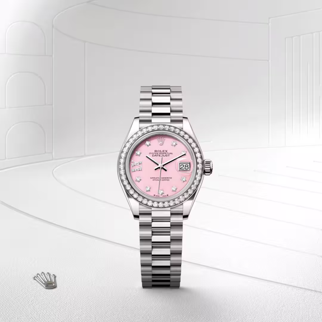 Rolex Lady-Datejust 18 ct white gold M279139RBR-0002 - swiss watch