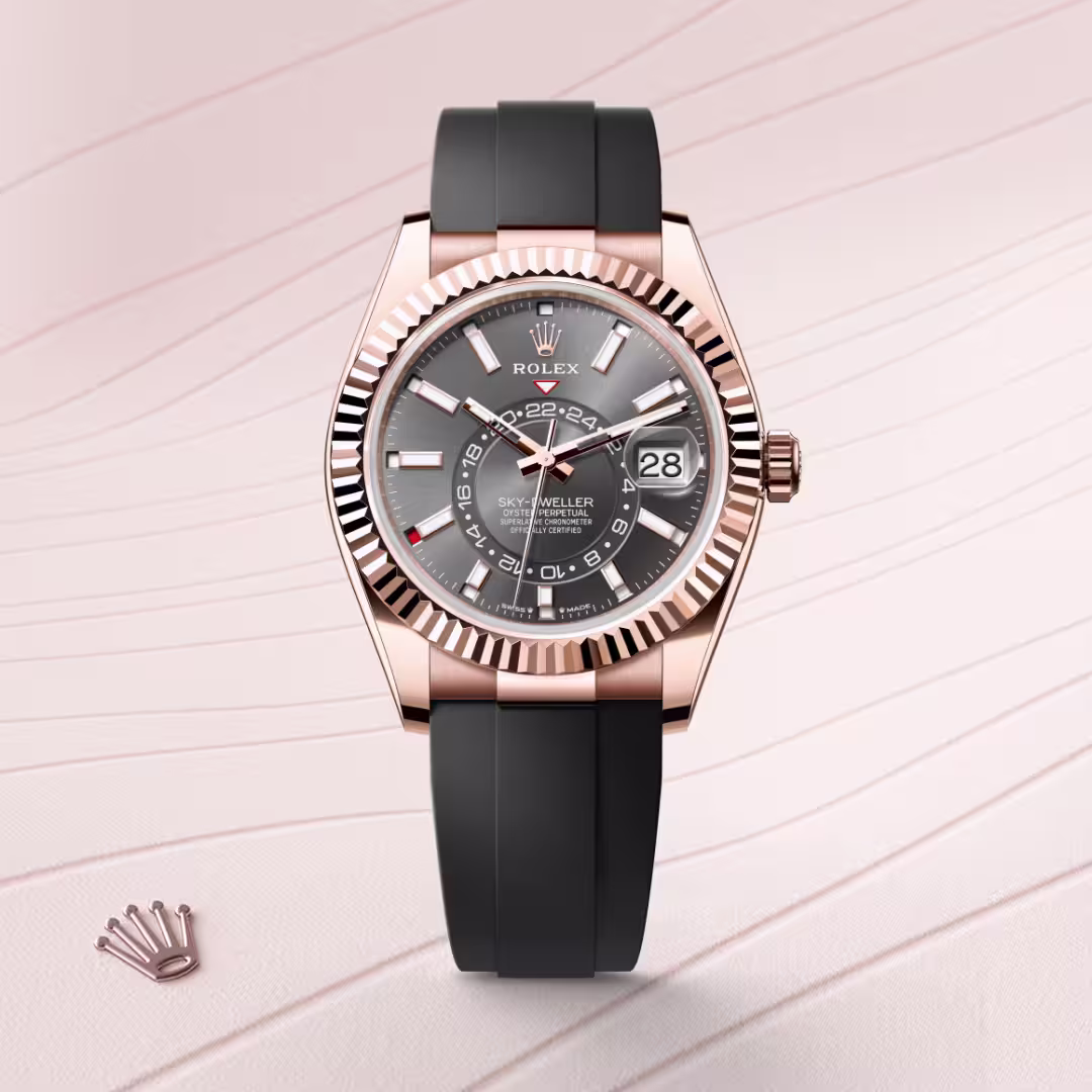 Rolex Sky-Dweller 18 ct Everose gold M336235-0004 - swiss watch
