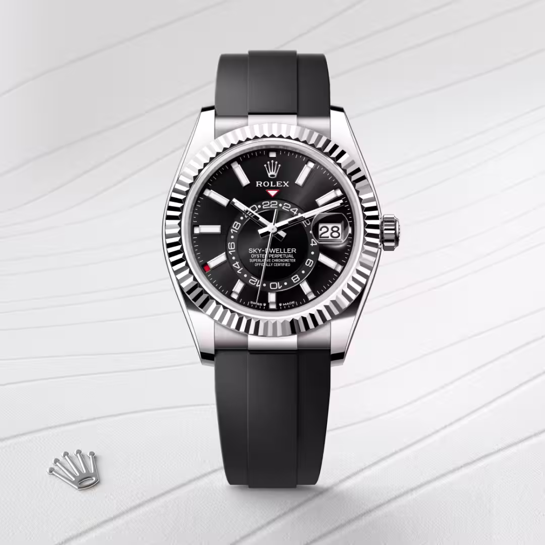 Rolex Sky-Dweller 18 ct white gold M336239-0002 - swiss watch