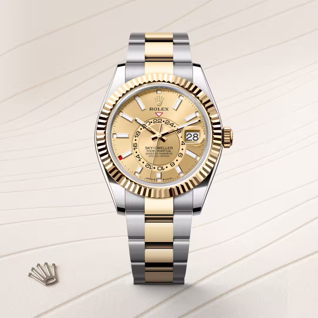 Rolex Sky-Dweller Yellow Rolesor - combination of Oystersteel and yellow gold M336933-0001 - swiss watch