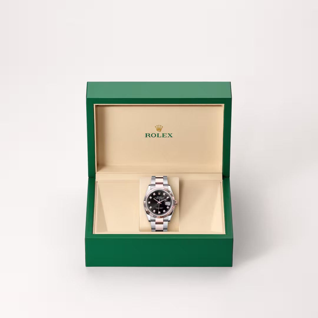 Rolex Datejust Everose Rolesor - combination of Oystersteel and Everose gold M126231-0020 - swiss watch