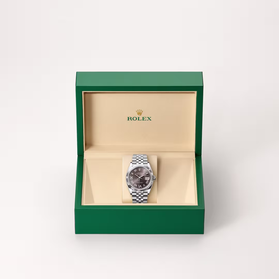 Rolex Datejust White Rolesor - combination of Oystersteel and white gold M126234-0071 - swiss watch