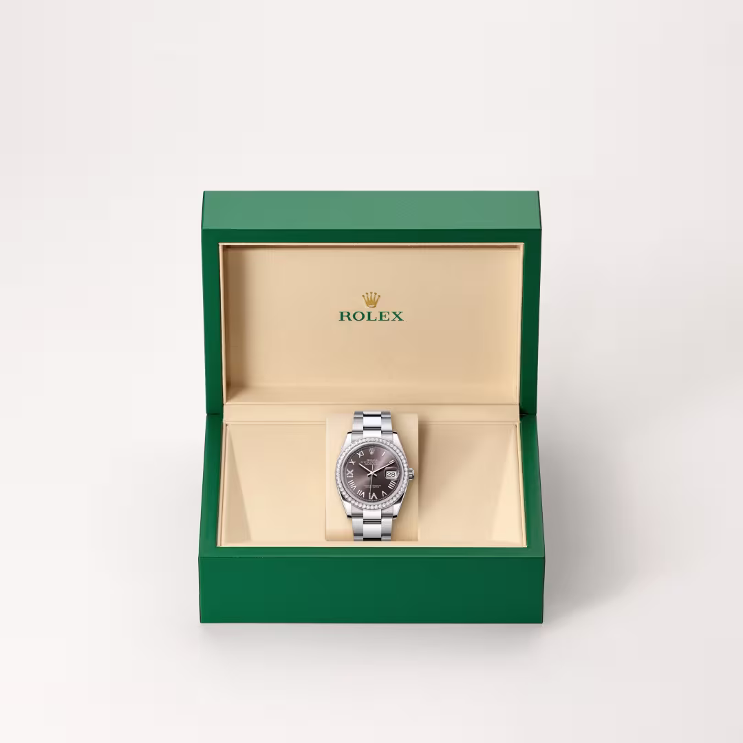 Rolex Datejust White Rolesor - combination of Oystersteel and white gold M126284RBR-0064 - swiss watch