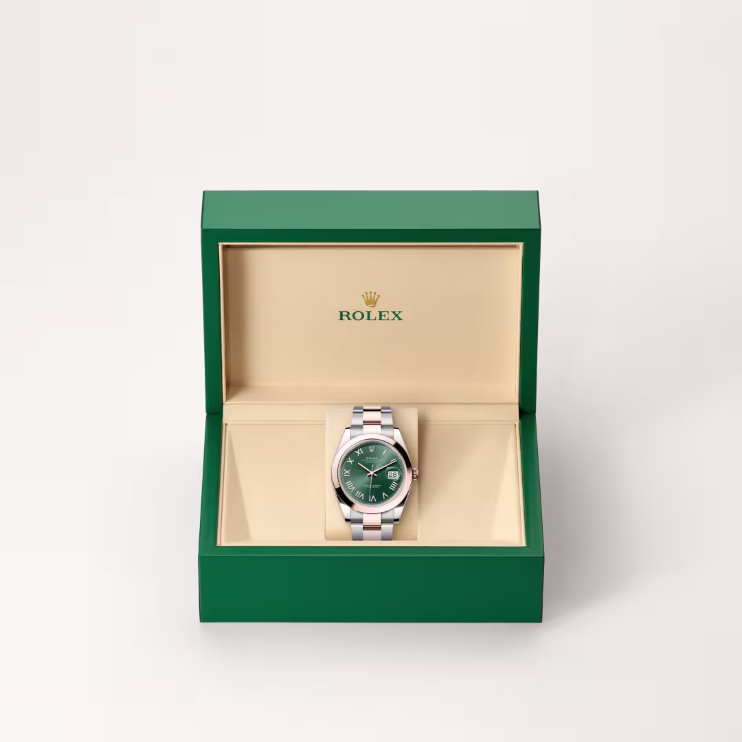 Rolex Datejust Everose Rolesor - combination of Oystersteel and Everose gold M126301-0021 - swiss watch