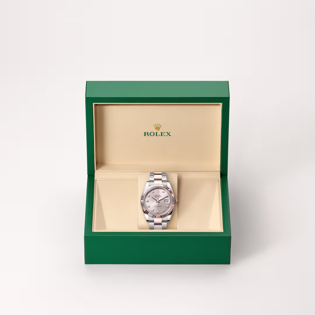 Rolex Datejust Everose Rolesor - combination of Oystersteel and Everose gold M126331-0007 - swiss watch