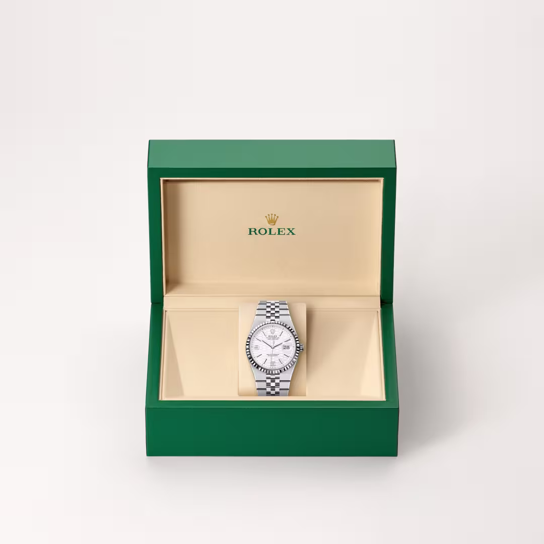 Rolex Land-Dweller White Rolesor - combination of Oystersteel and white gold M127234-0001 - swiss watch