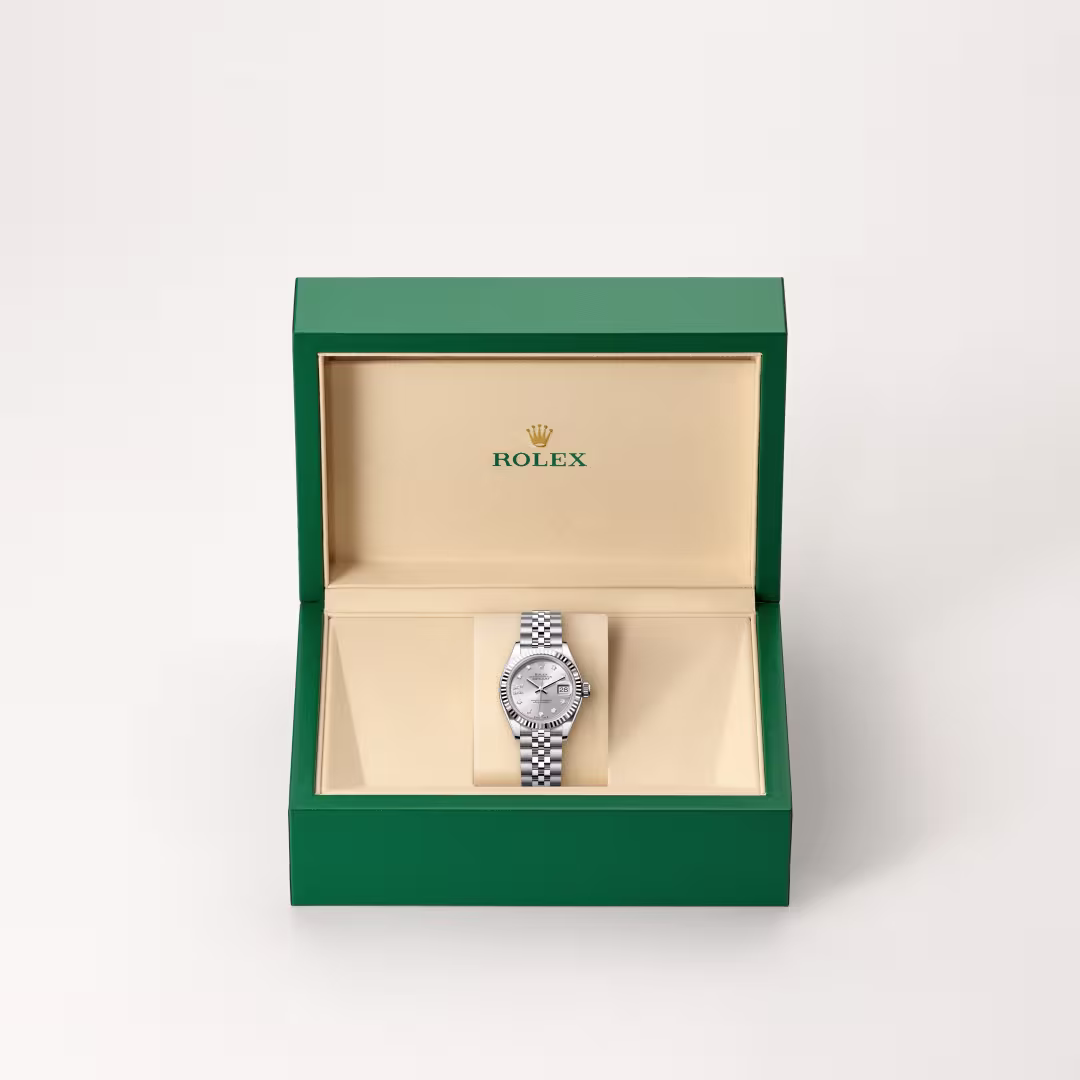 Rolex Lady-Datejust White Rolesor - combination of Oystersteel and white gold M279174-0021 - swiss watch