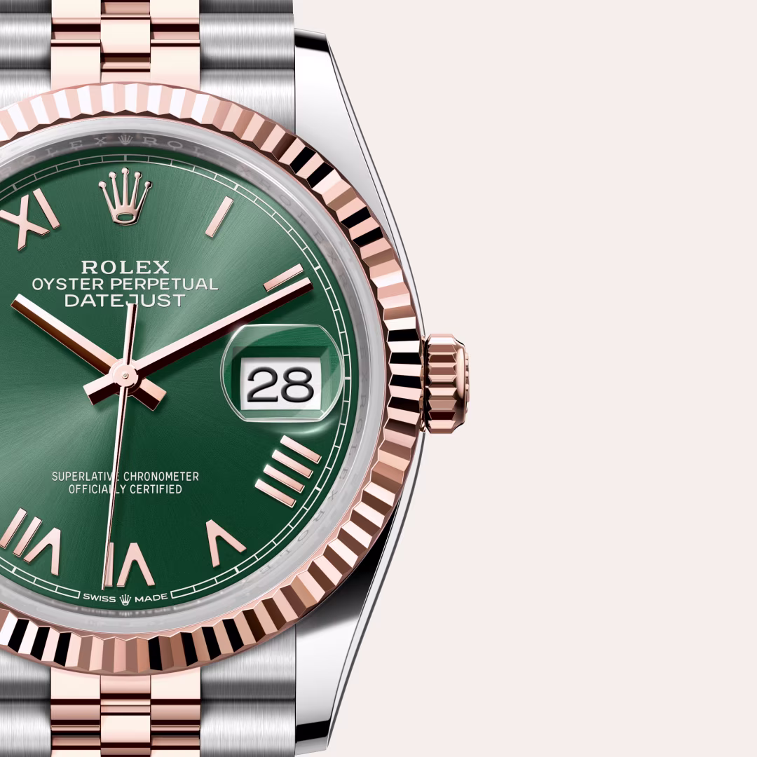 Rolex Datejust Everose Rolesor - combination of Oystersteel and Everose gold M126231-0051 - swiss watch