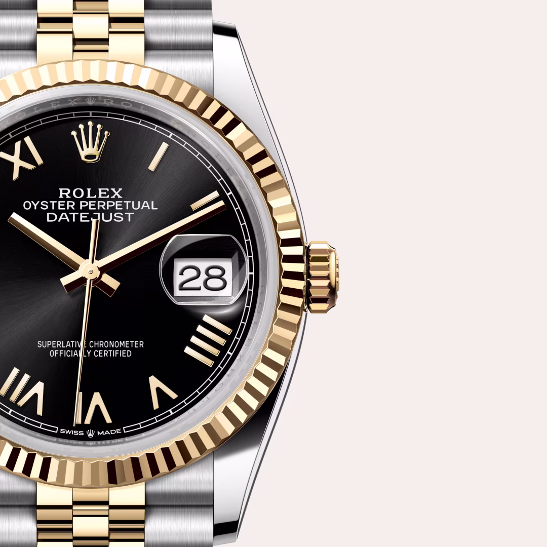 Rolex Datejust Yellow Rolesor - combination of Oystersteel and yellow gold M126233-0055 - swiss watch