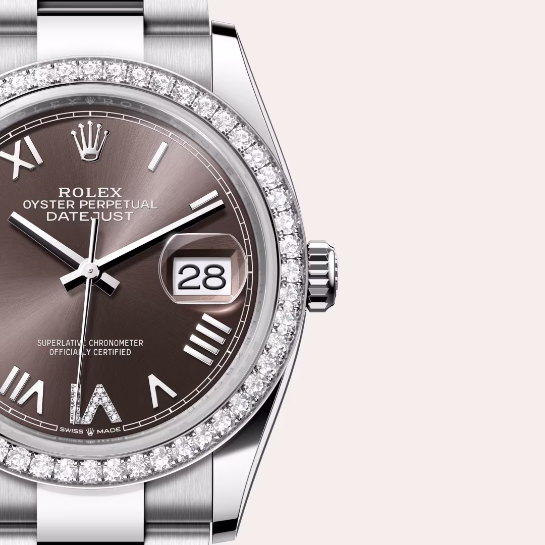 Rolex Datejust White Rolesor - combination of Oystersteel and white gold M126284RBR-0064 - swiss watch