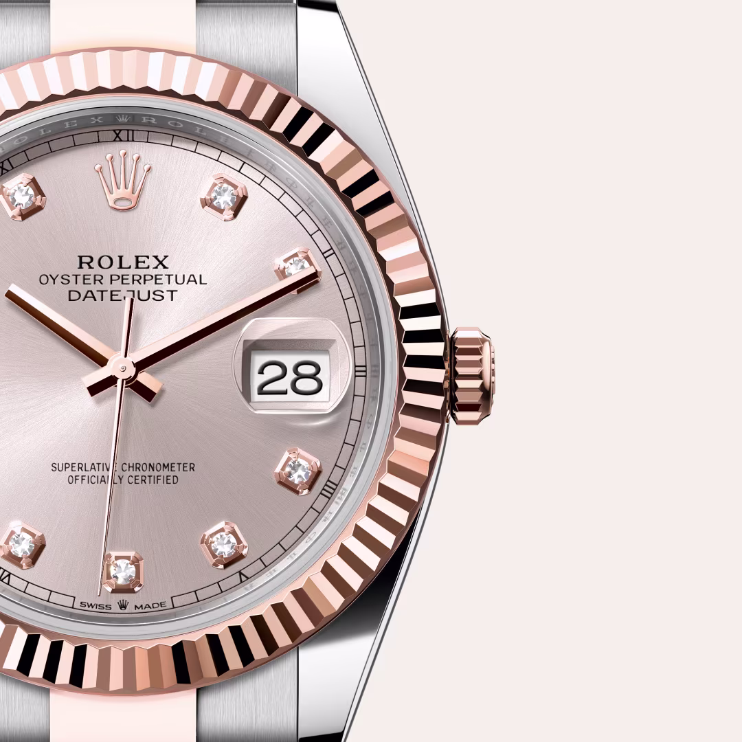 Rolex Datejust Everose Rolesor - combination of Oystersteel and Everose gold M126331-0007 - swiss watch