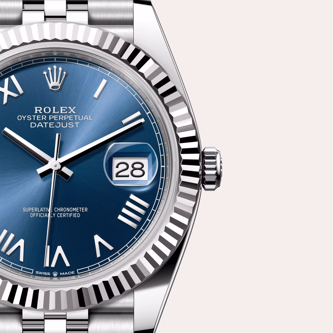 Rolex Datejust White Rolesor - combination of Oystersteel and white gold M126334-0038 - swiss watch