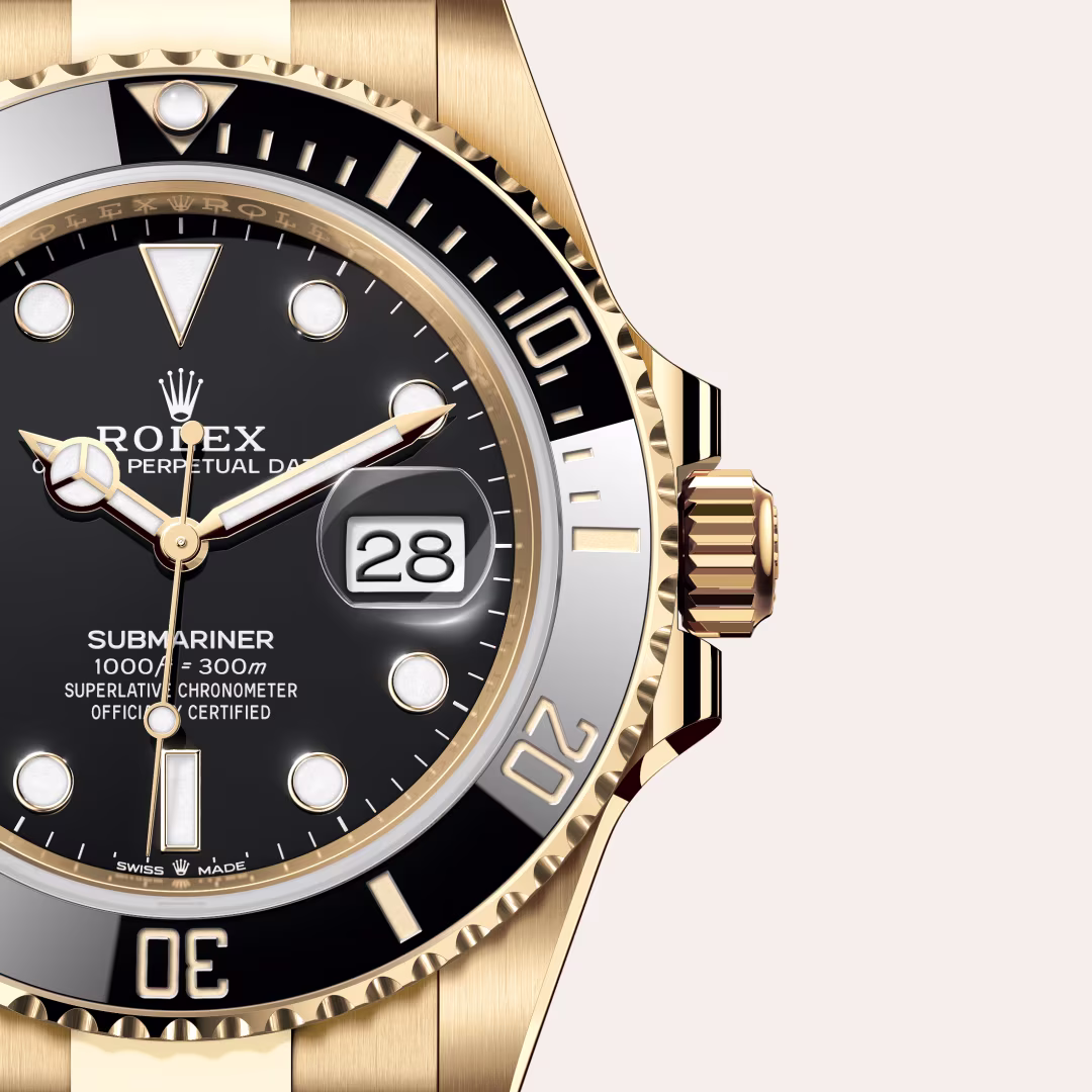 Rolex Submariner 18 ct yellow gold M126618LN-0002 - swiss watch