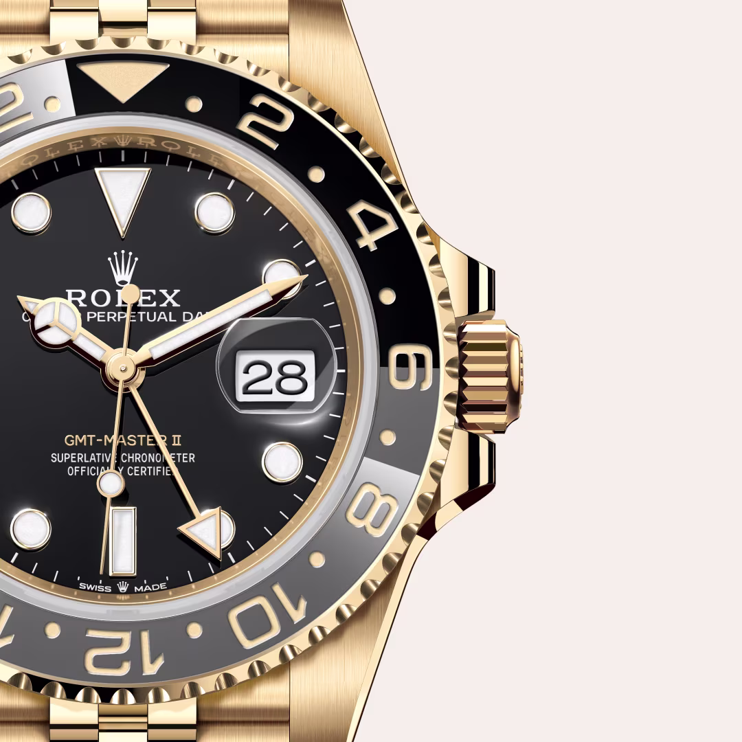 Rolex GMT-Master II 18 ct yellow gold M126718GRNR-0001 - swiss watch