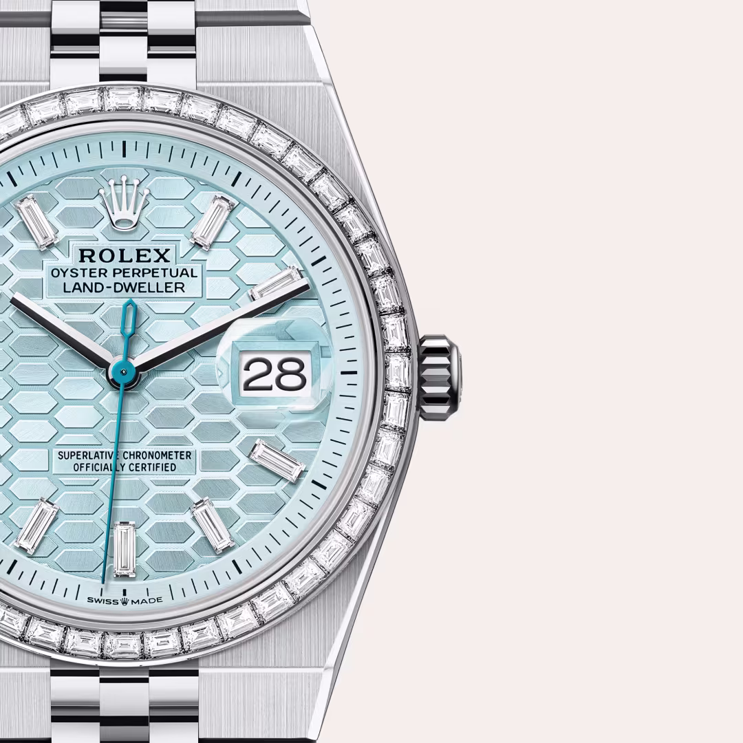 Rolex Land-Dweller Platinum M127286TBR-0001 - swiss watch