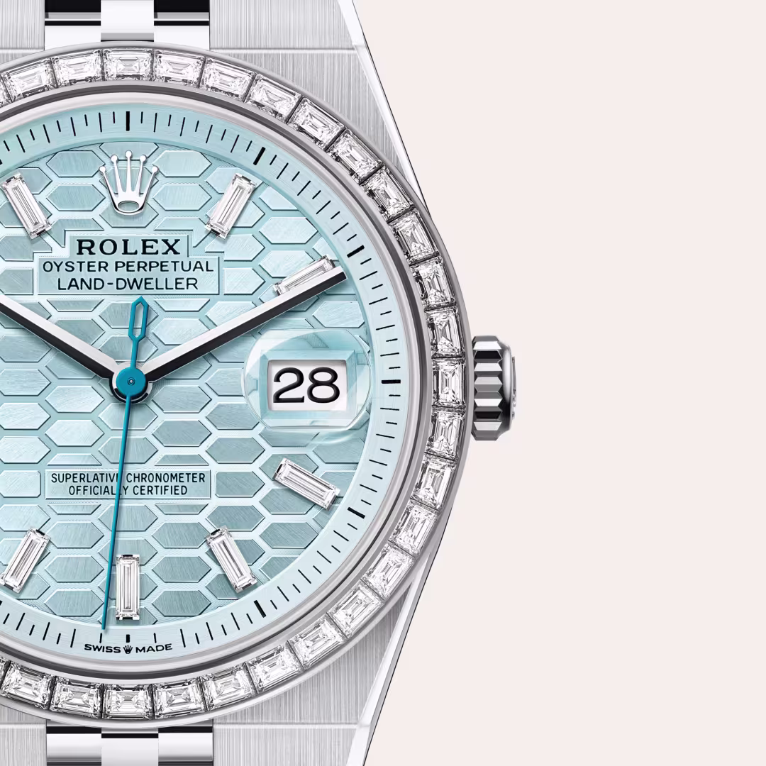 Rolex Land-Dweller Platinum M127386TBR-0001 - swiss watch