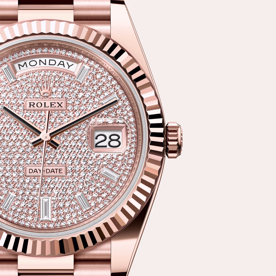 Rolex Day-Date 18 ct Everose gold M228235-0036 - swiss watch