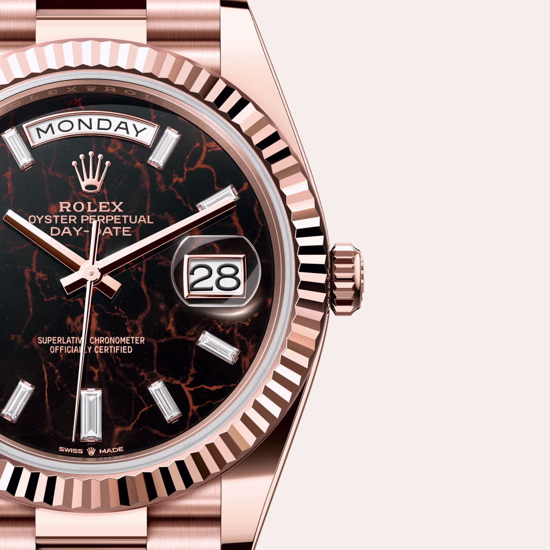Rolex Day-Date 18 ct Everose gold M228235-0045 - swiss watch