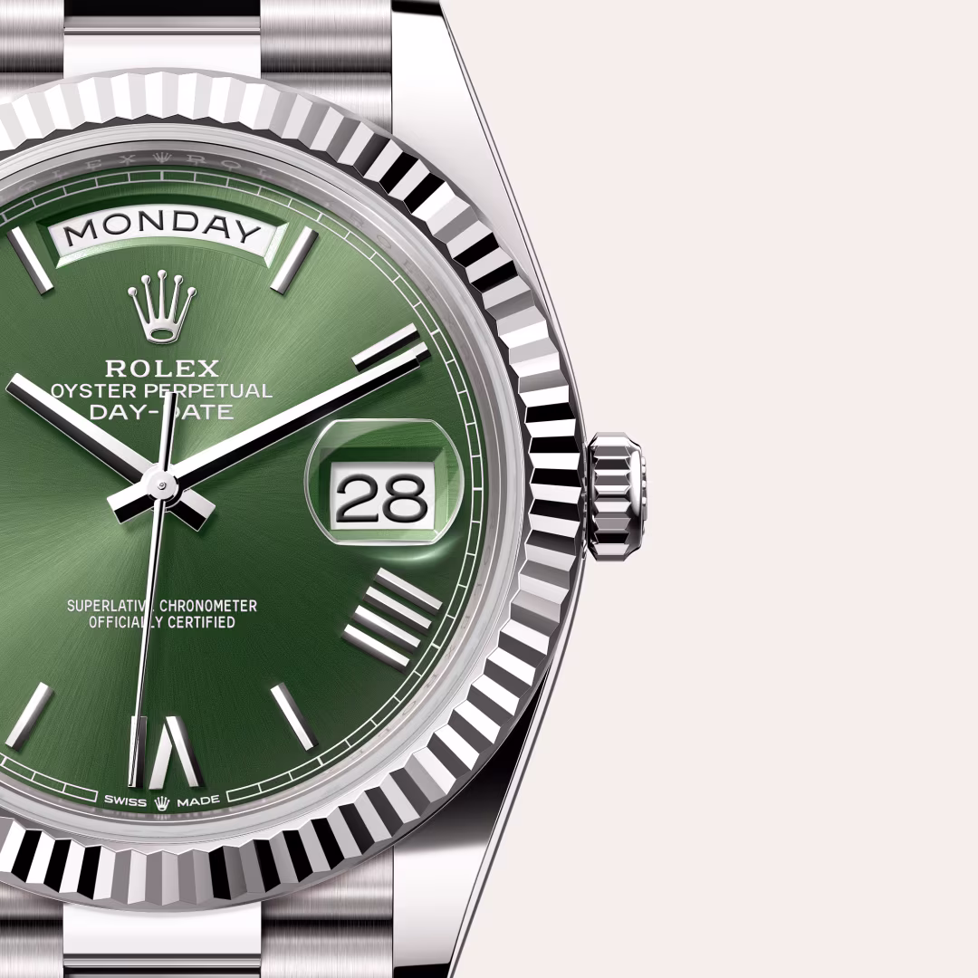Rolex Day-Date 18 ct white gold M228239-0033 - swiss watch