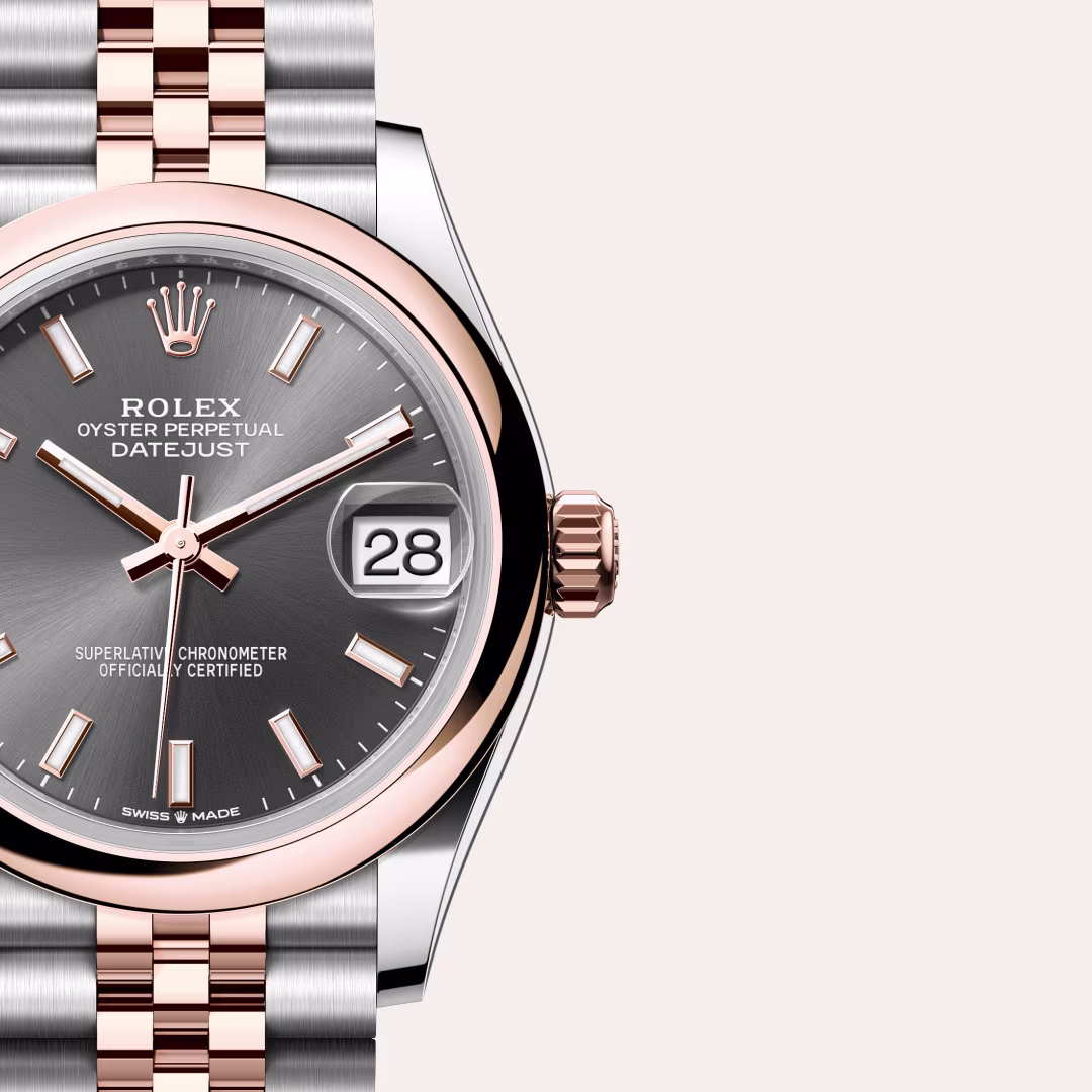 Rolex Datejust Everose Rolesor - combination of Oystersteel and Everose gold M278241-0018 - swiss watch