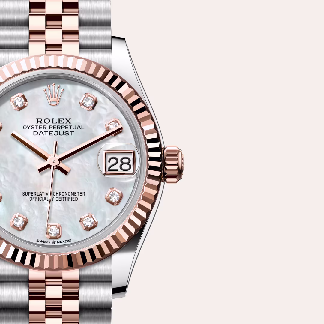 Rolex Datejust Everose Rolesor - combination of Oystersteel and Everose gold M278271-0026 - swiss watch