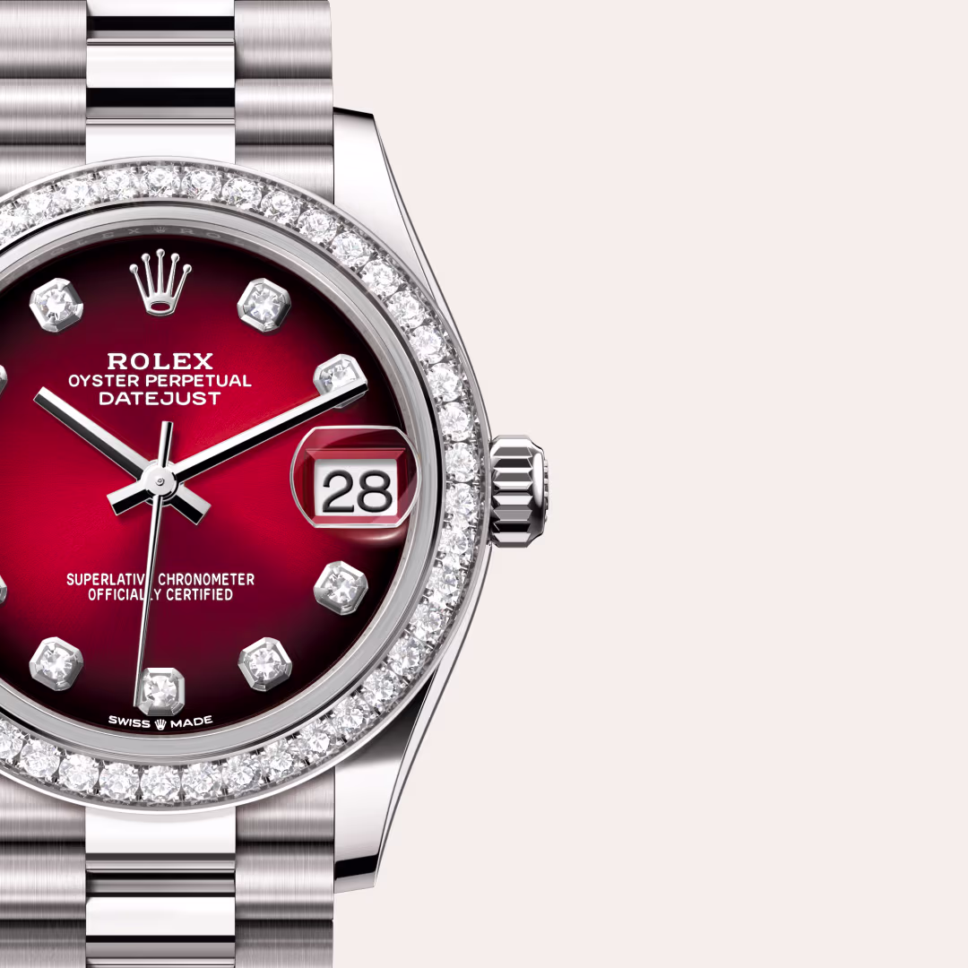 Rolex Datejust 18 ct white gold M278289RBR-0028 - swiss watch