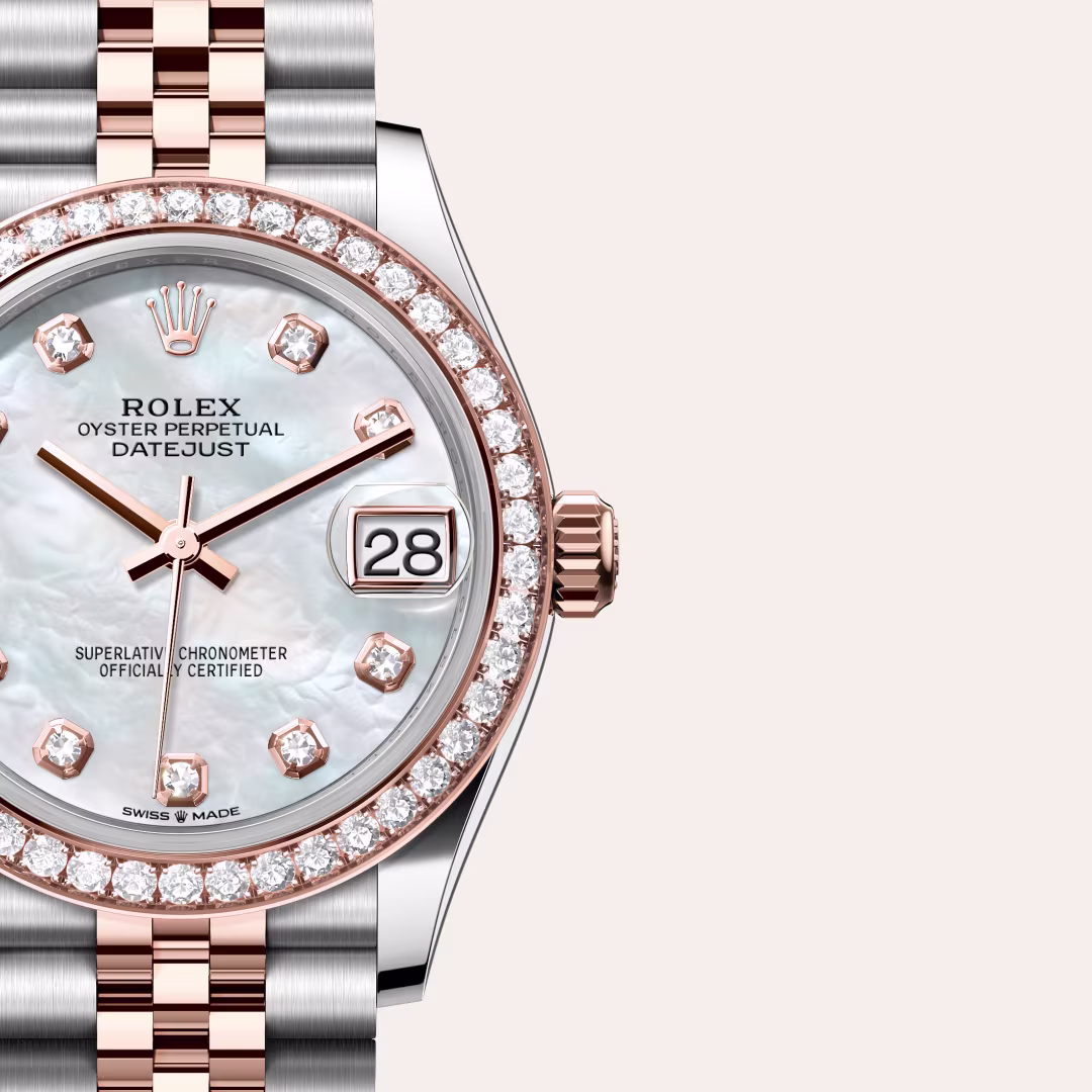 Rolex Datejust Everose Rolesor - combination of Oystersteel and Everose gold M278381RBR-0026 - swiss watch