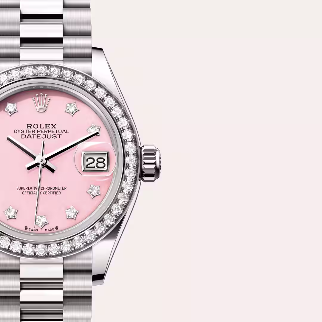 Rolex Lady-Datejust 18 ct white gold M279139RBR-0002 - swiss watch