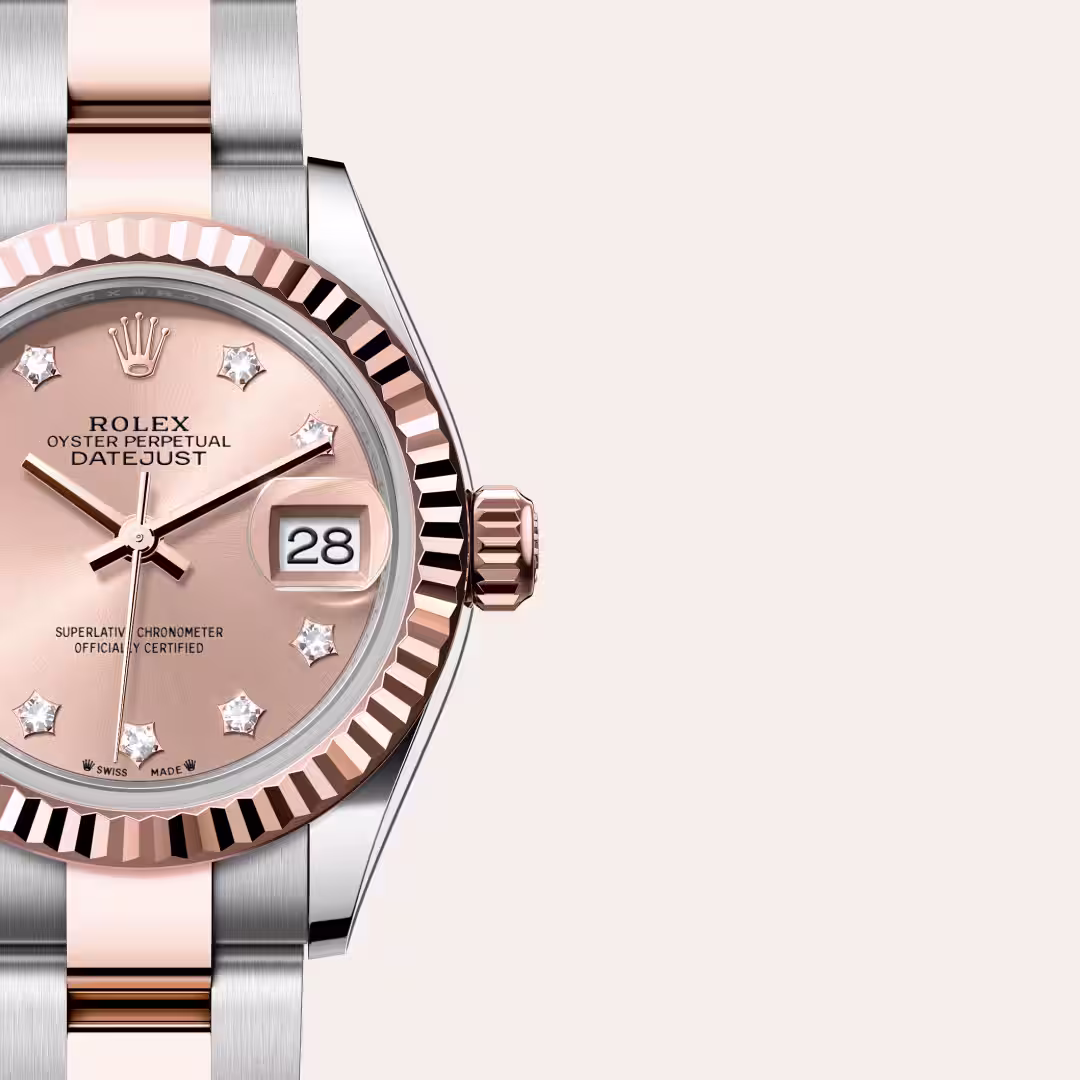 Rolex Lady-Datejust Everose Rolesor - combination of Oystersteel and Everose gold M279171-0028 - swiss watch