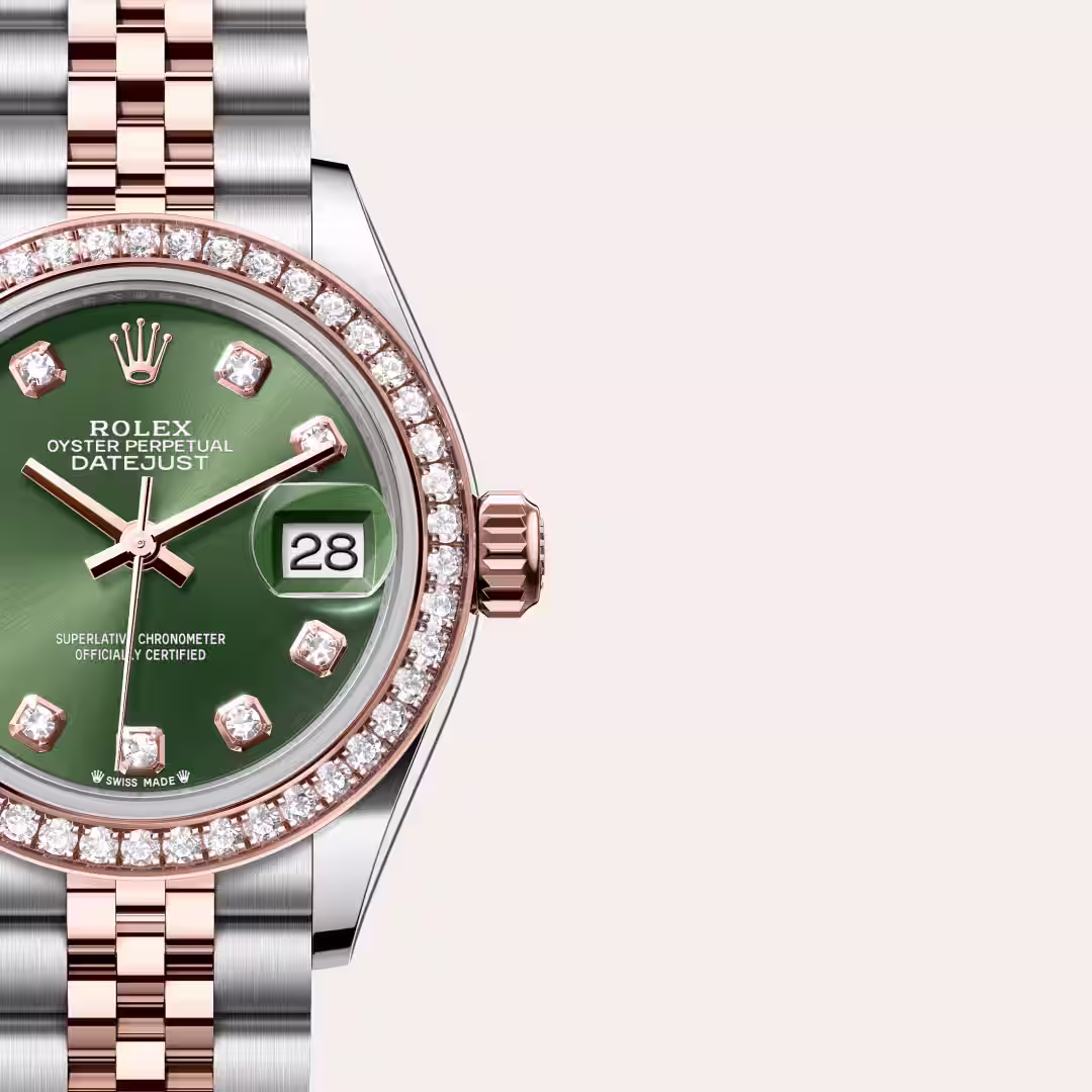 Rolex Lady-Datejust Everose Rolesor - combination of Oystersteel and Everose gold M279381RBR-0007 - swiss watch