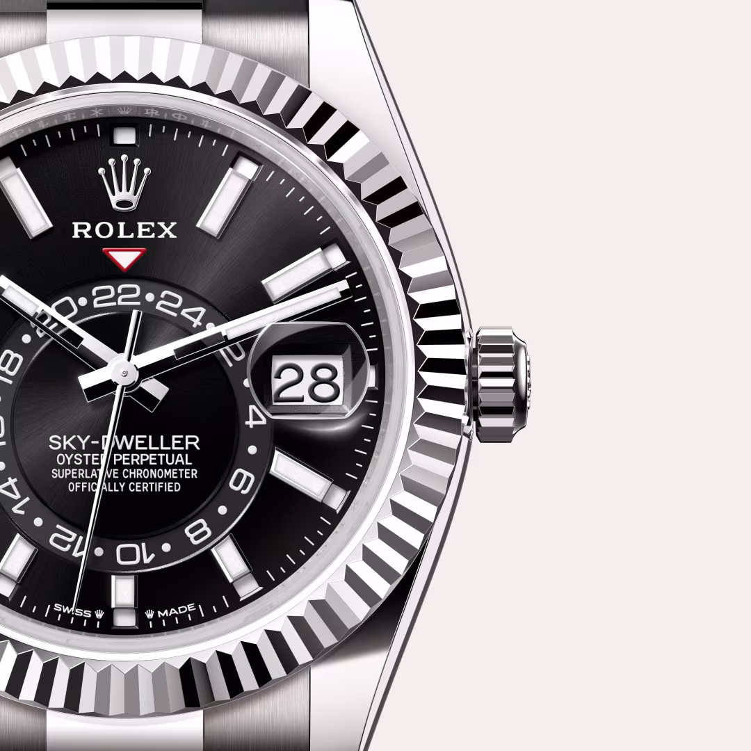 Rolex Sky-Dweller 18 ct white gold M336239-0002 - swiss watch