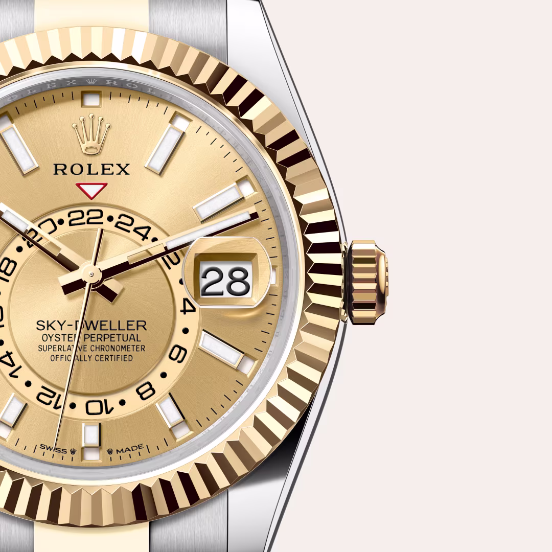 Rolex Sky-Dweller Yellow Rolesor - combination of Oystersteel and yellow gold M336933-0001 - swiss watch