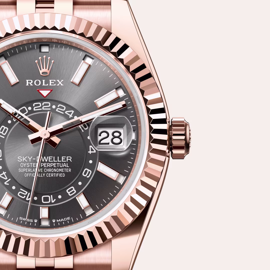 Rolex Sky-Dweller 18 ct Everose gold M336935-0008 - swiss watch