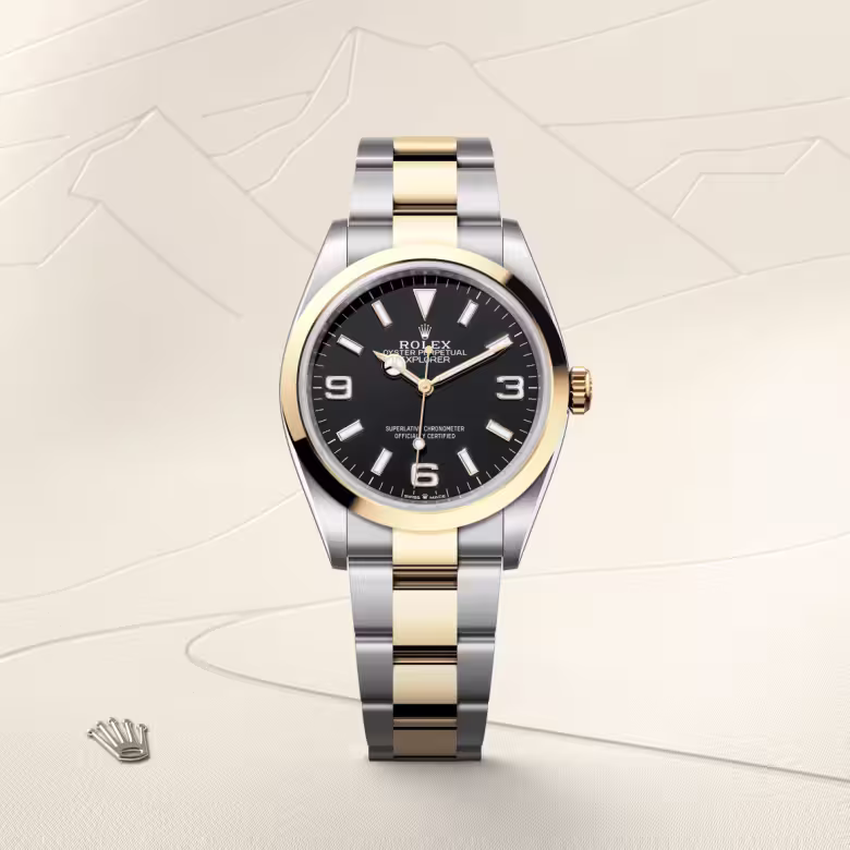 Rolex Explorer Yellow Rolesor - combination of Oystersteel and yellow gold M124273-0001 - swiss watch