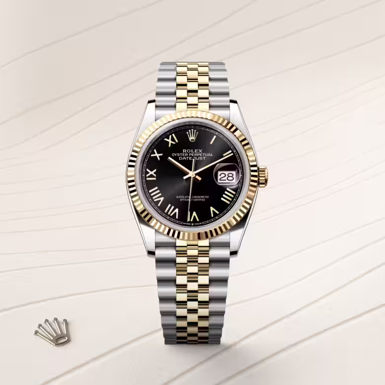 Rolex Datejust Yellow Rolesor - combination of Oystersteel and yellow gold M126233-0055 - swiss watch