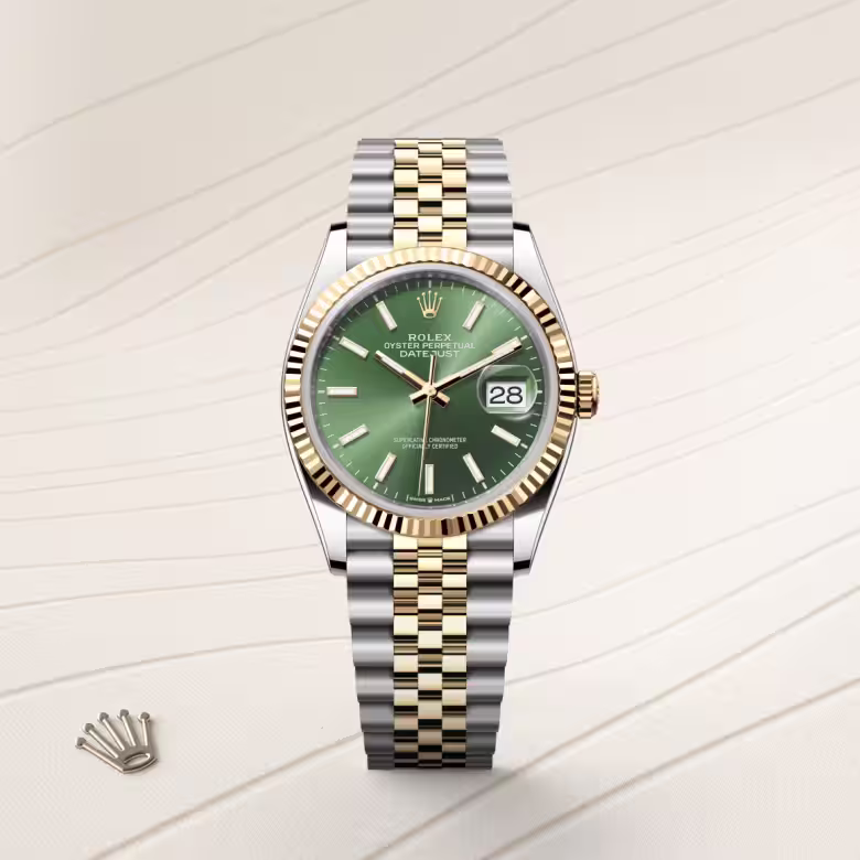 Rolex Datejust Yellow Rolesor - combination of Oystersteel and yellow gold M126233-0057 - swiss watch