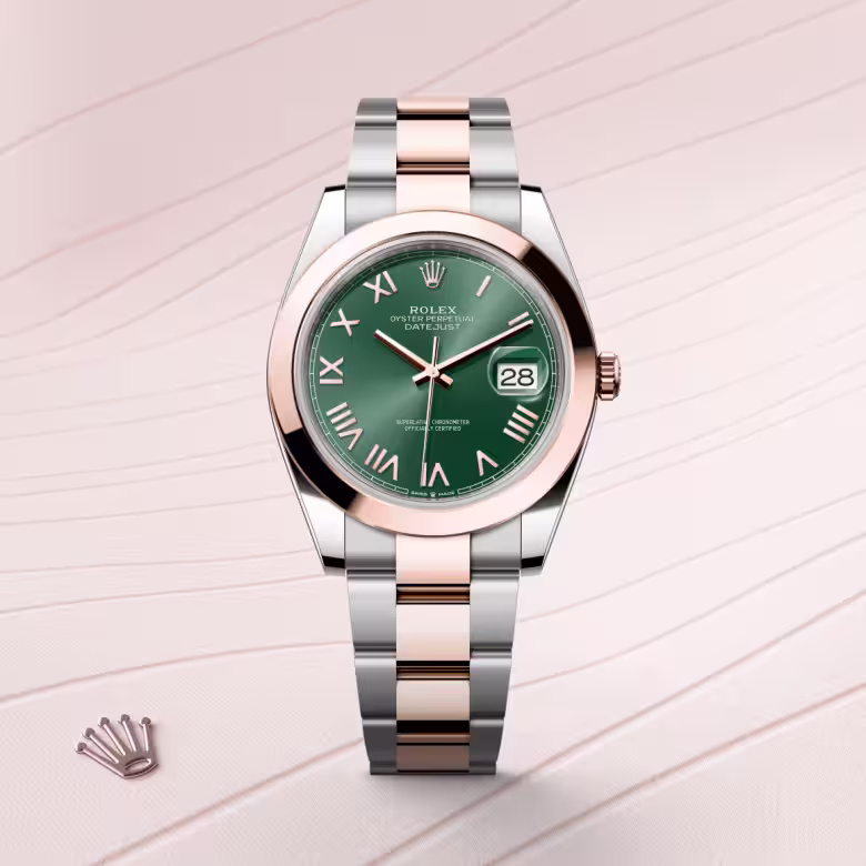 Rolex Datejust Everose Rolesor - combination of Oystersteel and Everose gold M126301-0021 - swiss watch