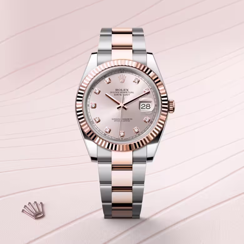 Rolex Datejust Everose Rolesor - combination of Oystersteel and Everose gold M126331-0007 - swiss watch