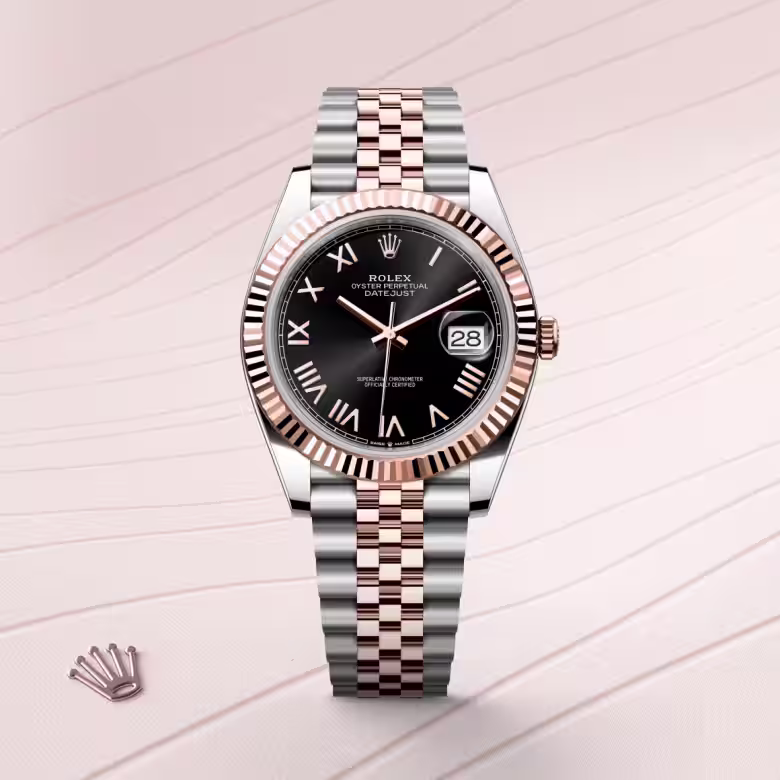Rolex Datejust Everose Rolesor - combination of Oystersteel and Everose gold M126331-0024 - swiss watch